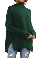 Evelyn™ - Relaxed Turtleneck Sweater