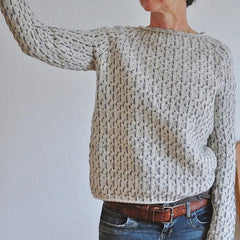 Elise™ - Patterned Knit Sweater