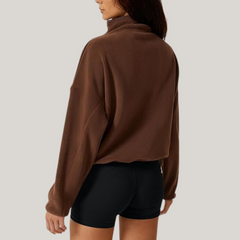 Rhea™ - Half-Zip Fleece Sweater