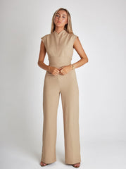 YVANA™ - SLEEVELESS JUMPSUIT