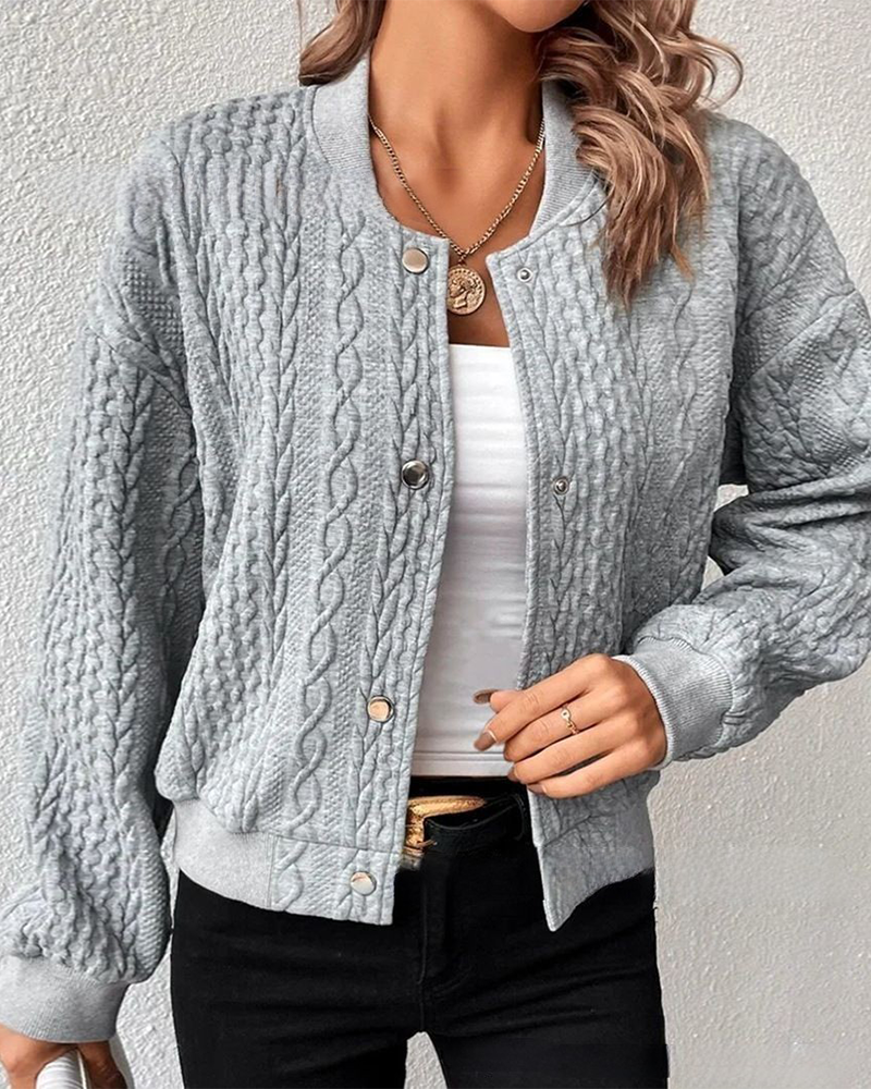 Elana™ - Casual Buttoned Sweater