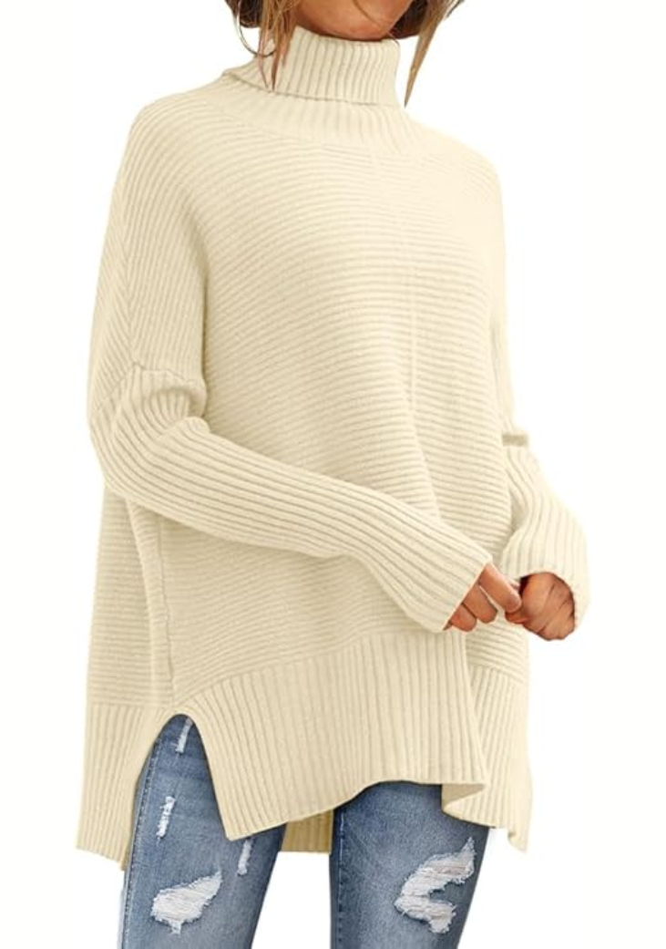 Evelyn™ - Relaxed Turtleneck Sweater