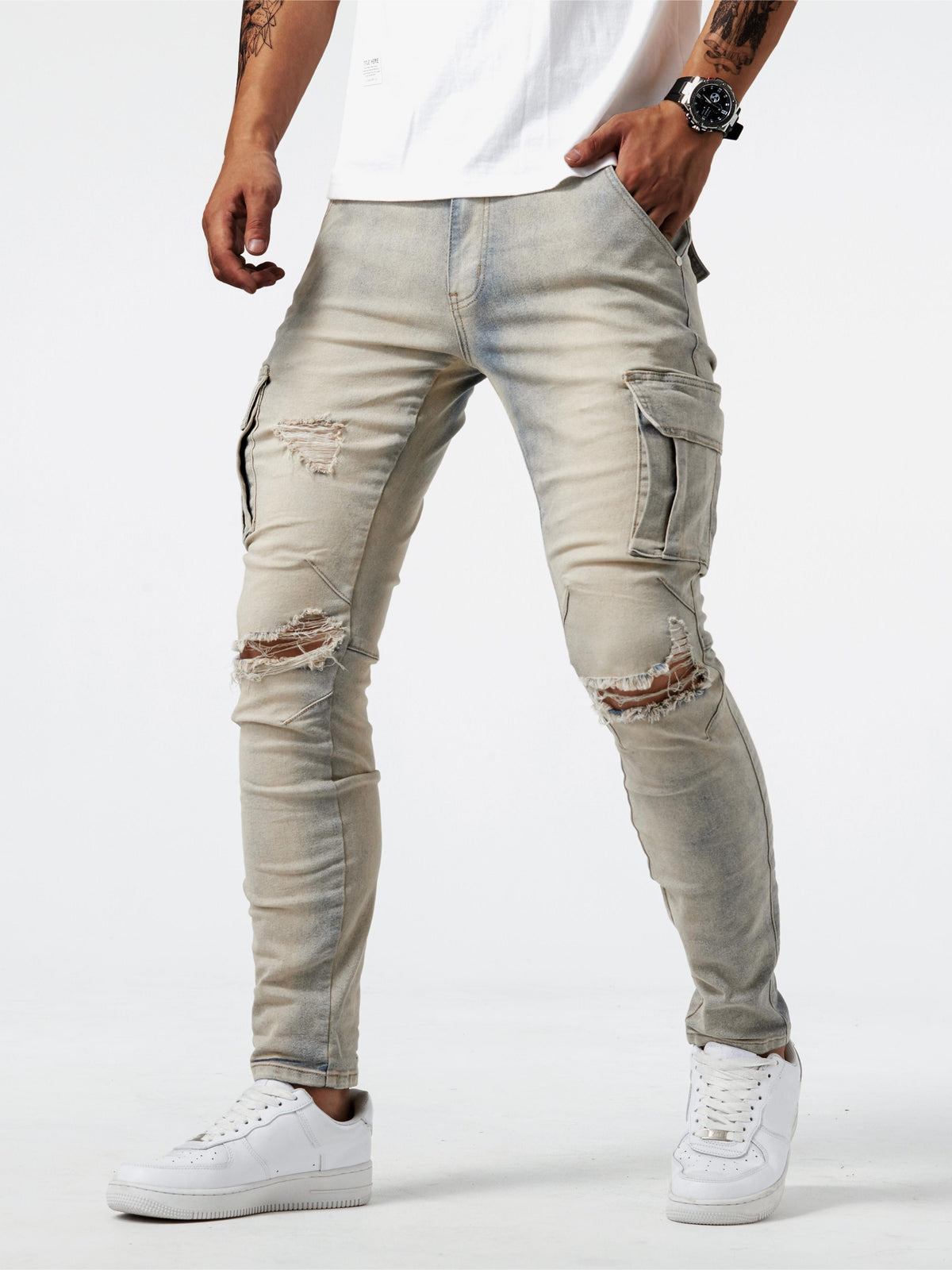 ElevateFit Cargo Jeans