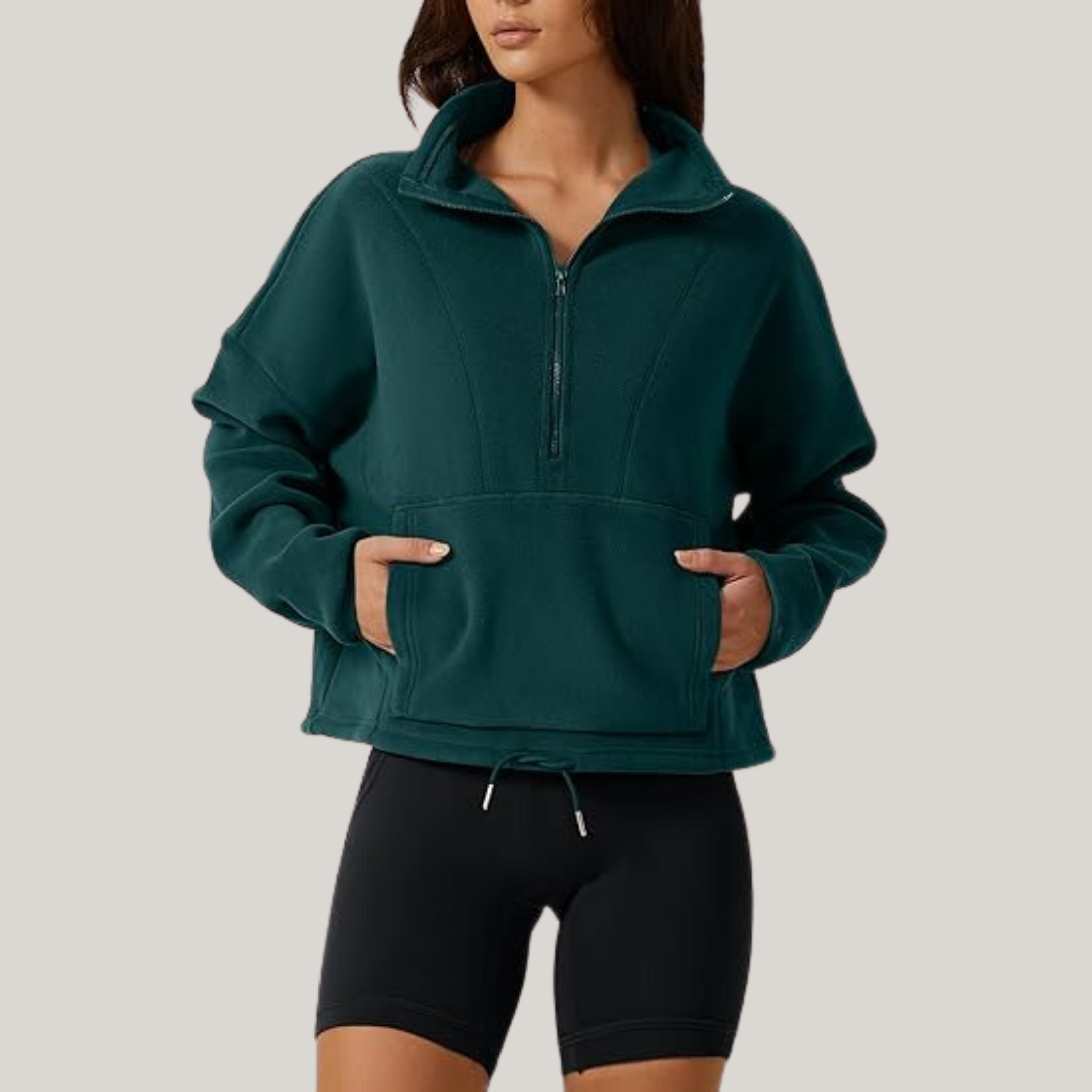 Rhea™ - Half-Zip Fleece Sweater