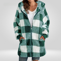 Ardia™ - Plaid Zip-Up Jacket