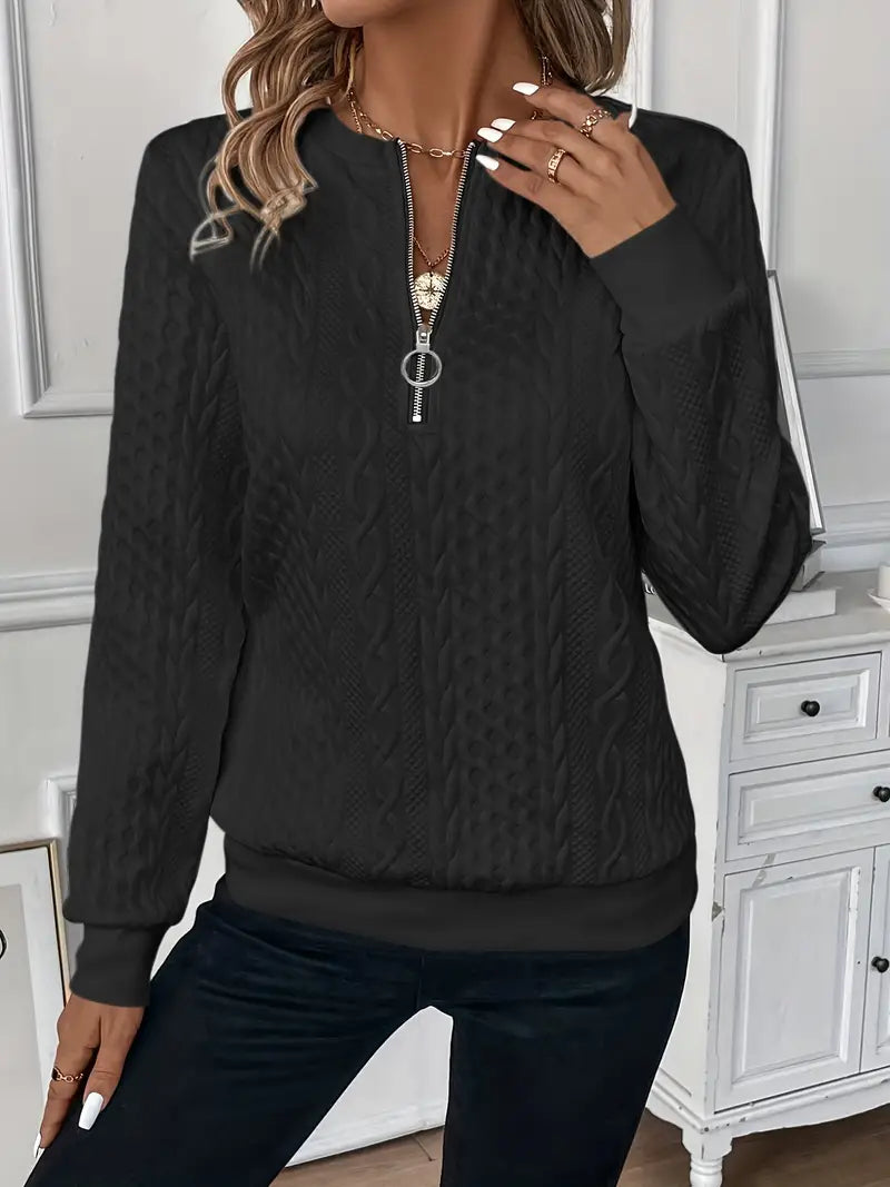 Clara™ - Zipped Stylish Sweater