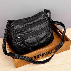 Maica™ - Braided Multi-Zip Bag