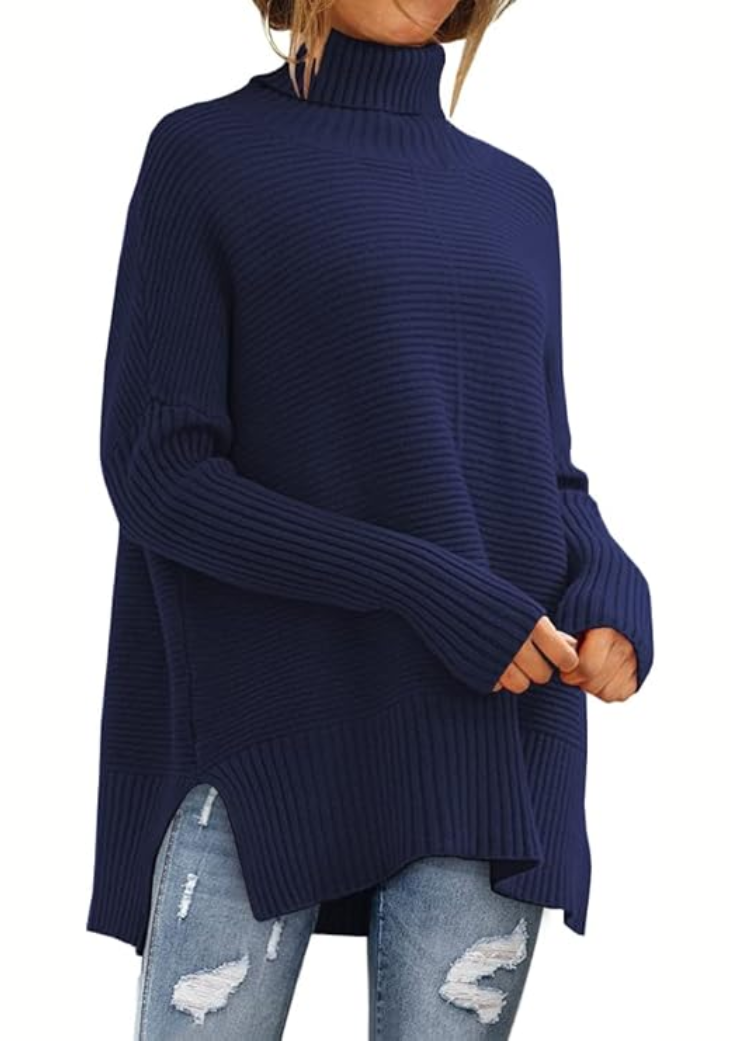 Evelyn™ - Relaxed Turtleneck Sweater