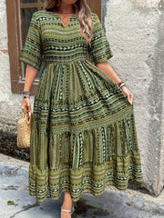 Zafira™ - Ethnic Flowy Dress