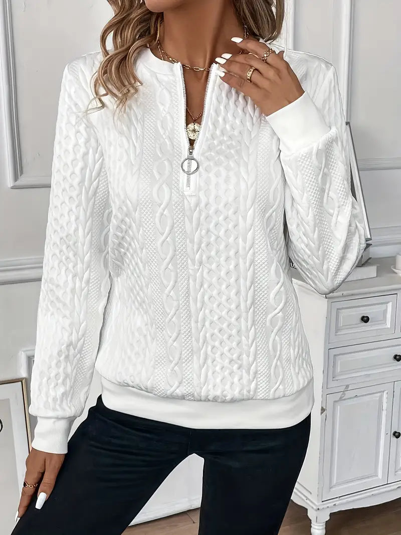 Clara™ - Zipped Stylish Sweater