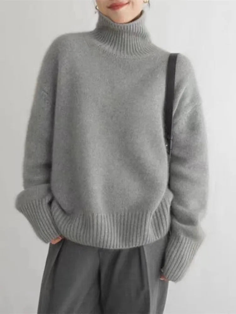 Eleanor™ - Classic Turtleneck Sweater