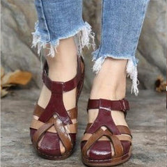 Kiana™ - Chic Multi-Strap Wedge Sandals