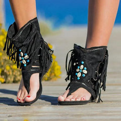 Hera™ - Fringe Boho Sandals