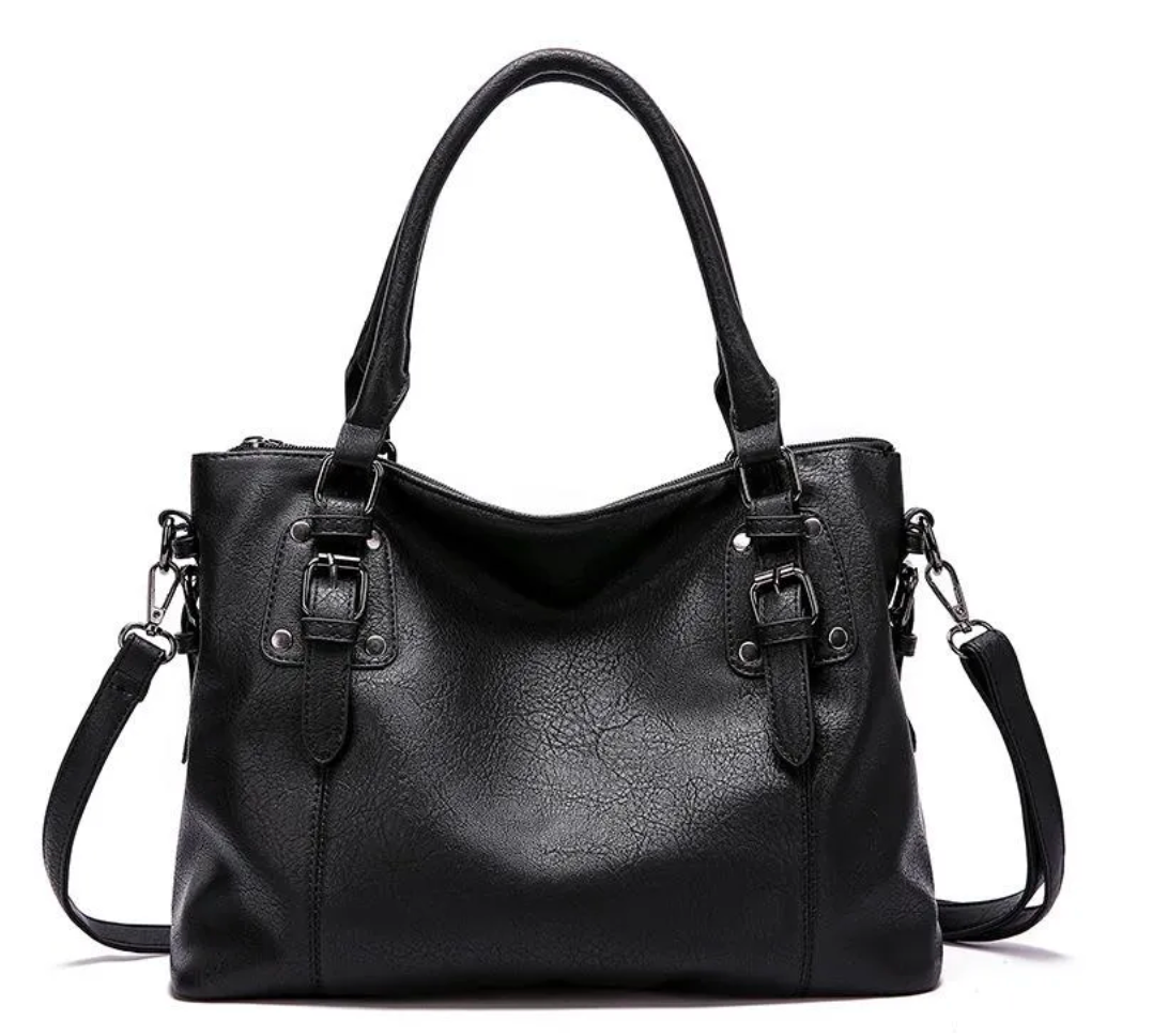 Gwyneth™ - Buckled Tote Handbag