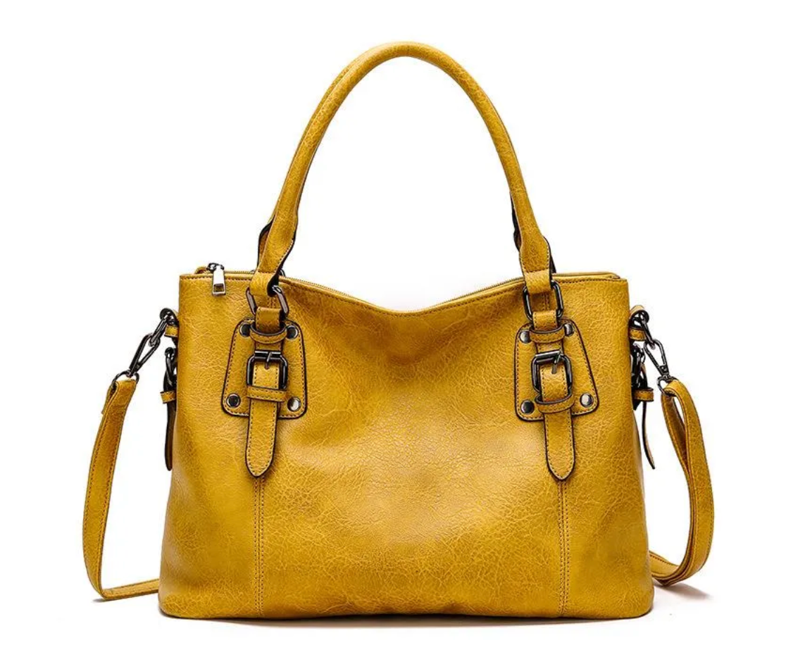 Gwyneth™ - Buckled Tote Handbag