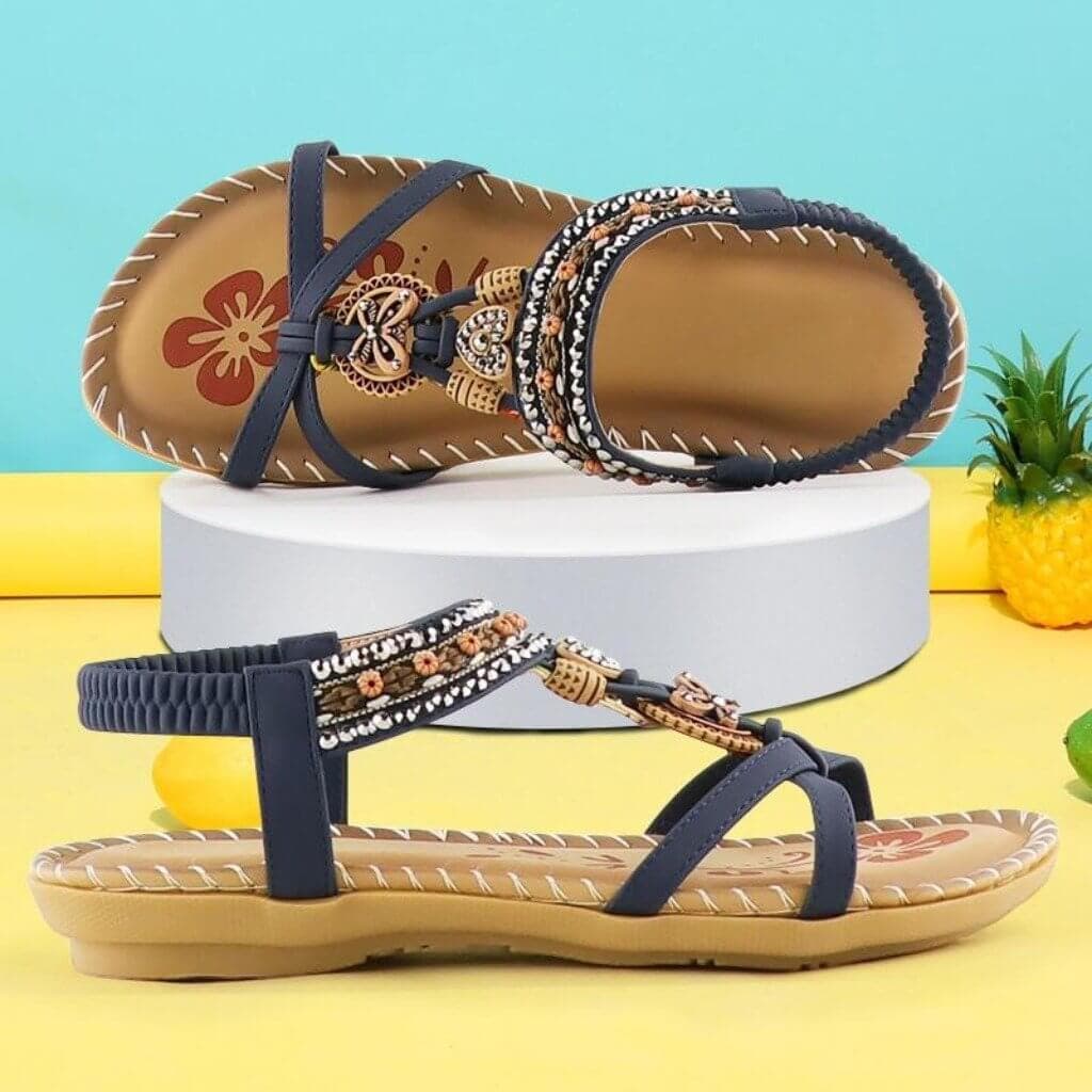 Havana | Sandals with Elastic Band & Soft Platform