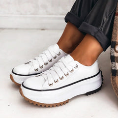 Tiffany™ - Chunky Lace-Up Sneakers