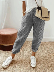 Lora Striped Pants