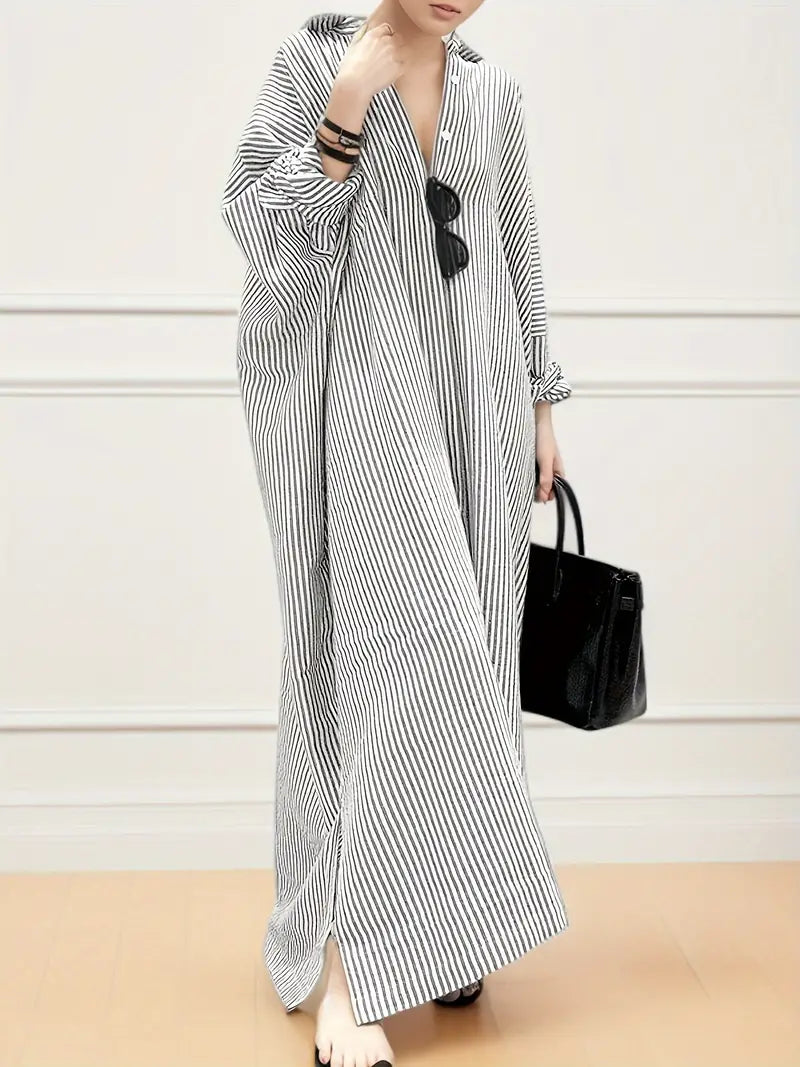 Anora™ - Striped Relaxed Dress