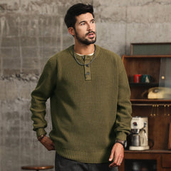 Carter Knit Henley Sweater