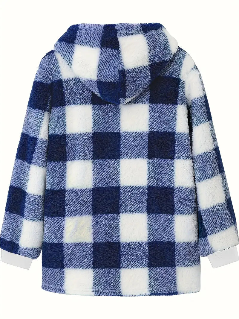 Ardia™ - Plaid Zip-Up Jacket