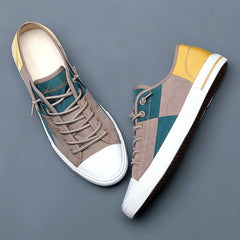 Ecke Mosaic Canvas Shoes