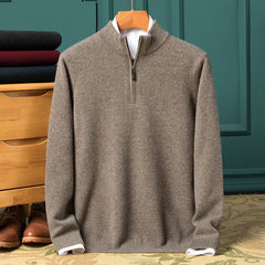 "Hayes Quarter" Wool Sweater