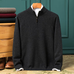 "Hayes Quarter" Wool Sweater