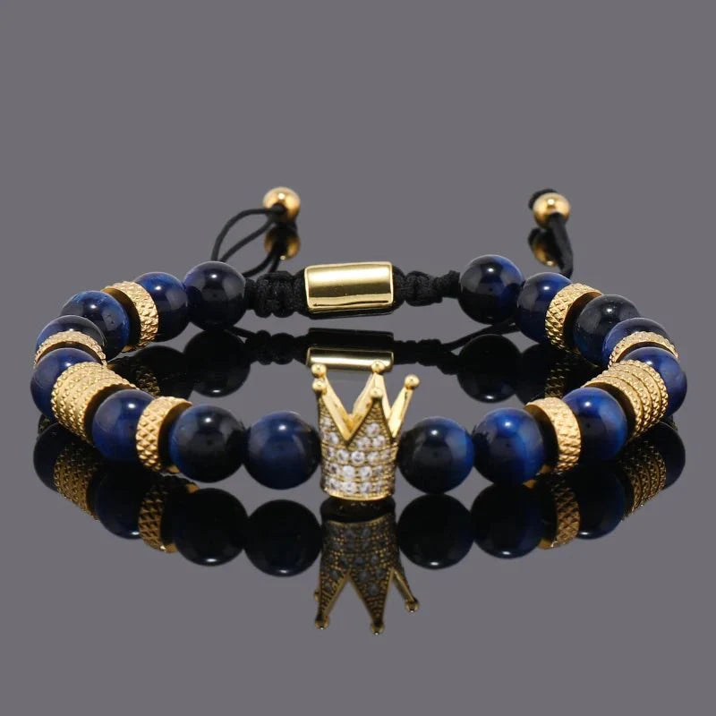 Imperio Beaded Crown Bracelet