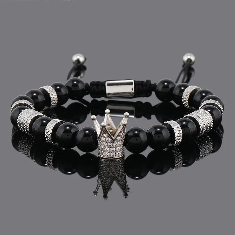 Imperio Beaded Crown Bracelet