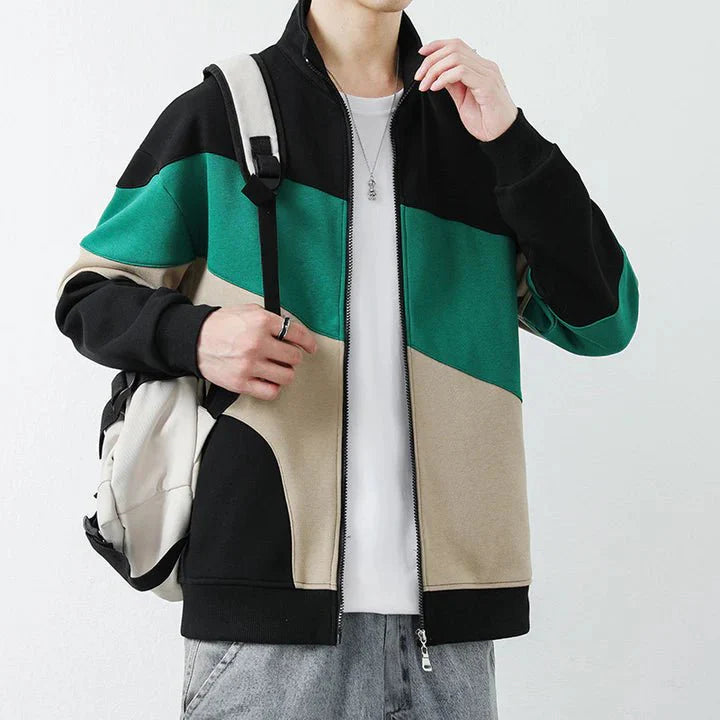 Lucero Color-block Jacket