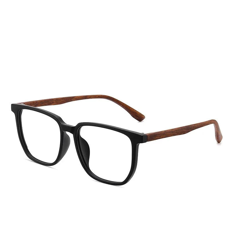 Retro Wooden Anti-Blue Light Glasses