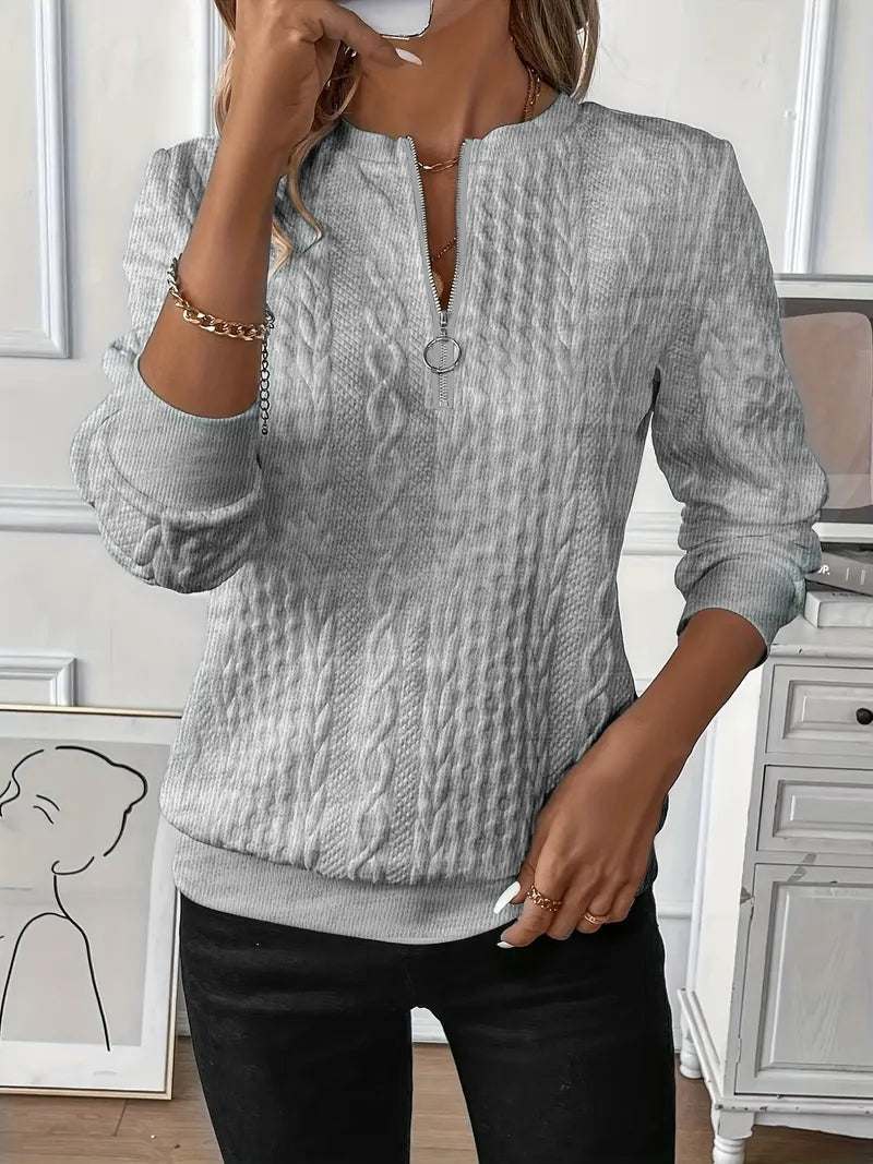 Clara™ - Zipped Stylish Sweater