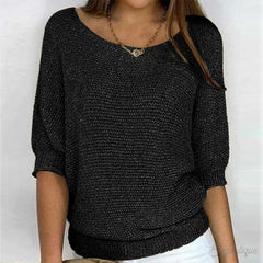 Eunice™ - Relaxed Knit Top