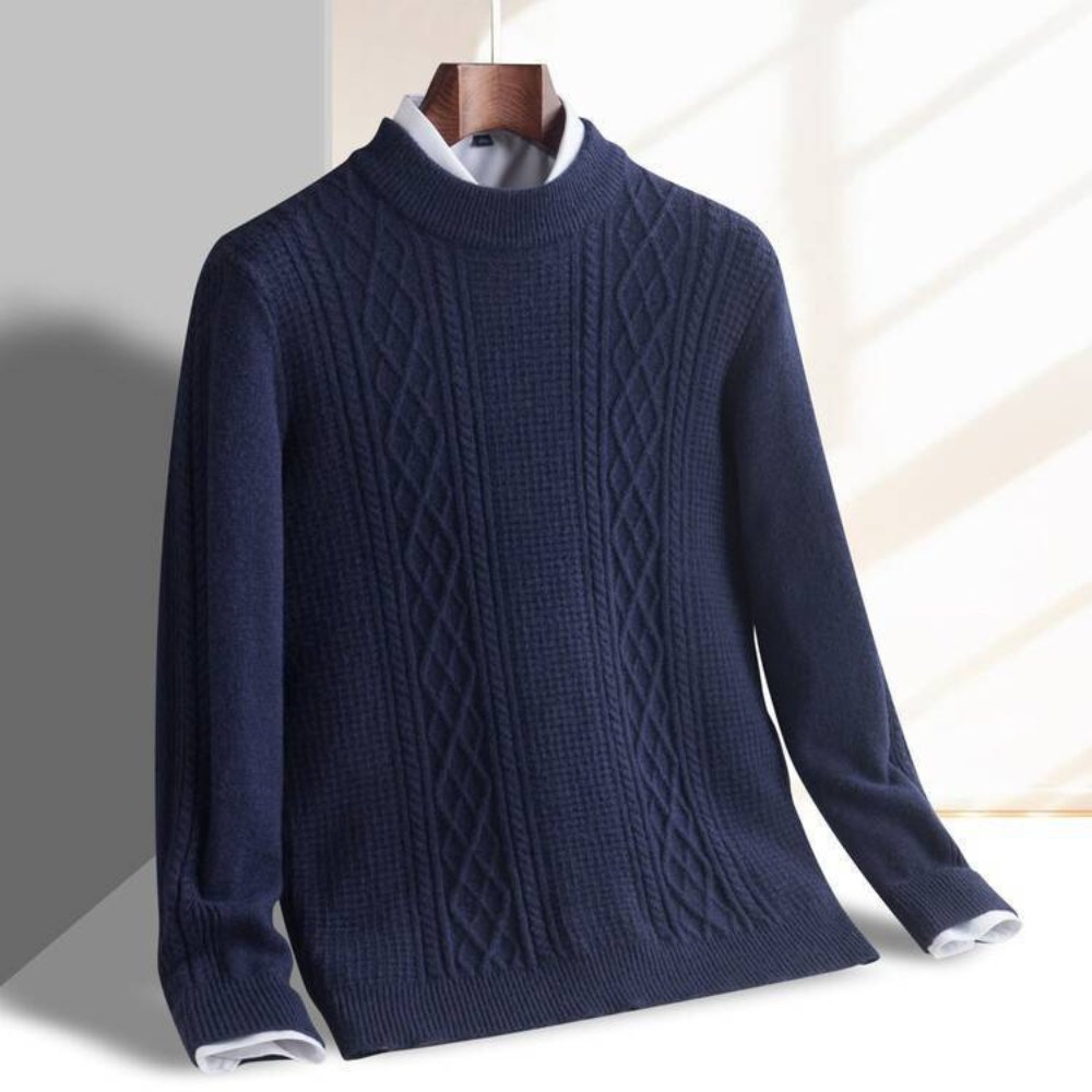 Vellano Diamond-Knit Sweater