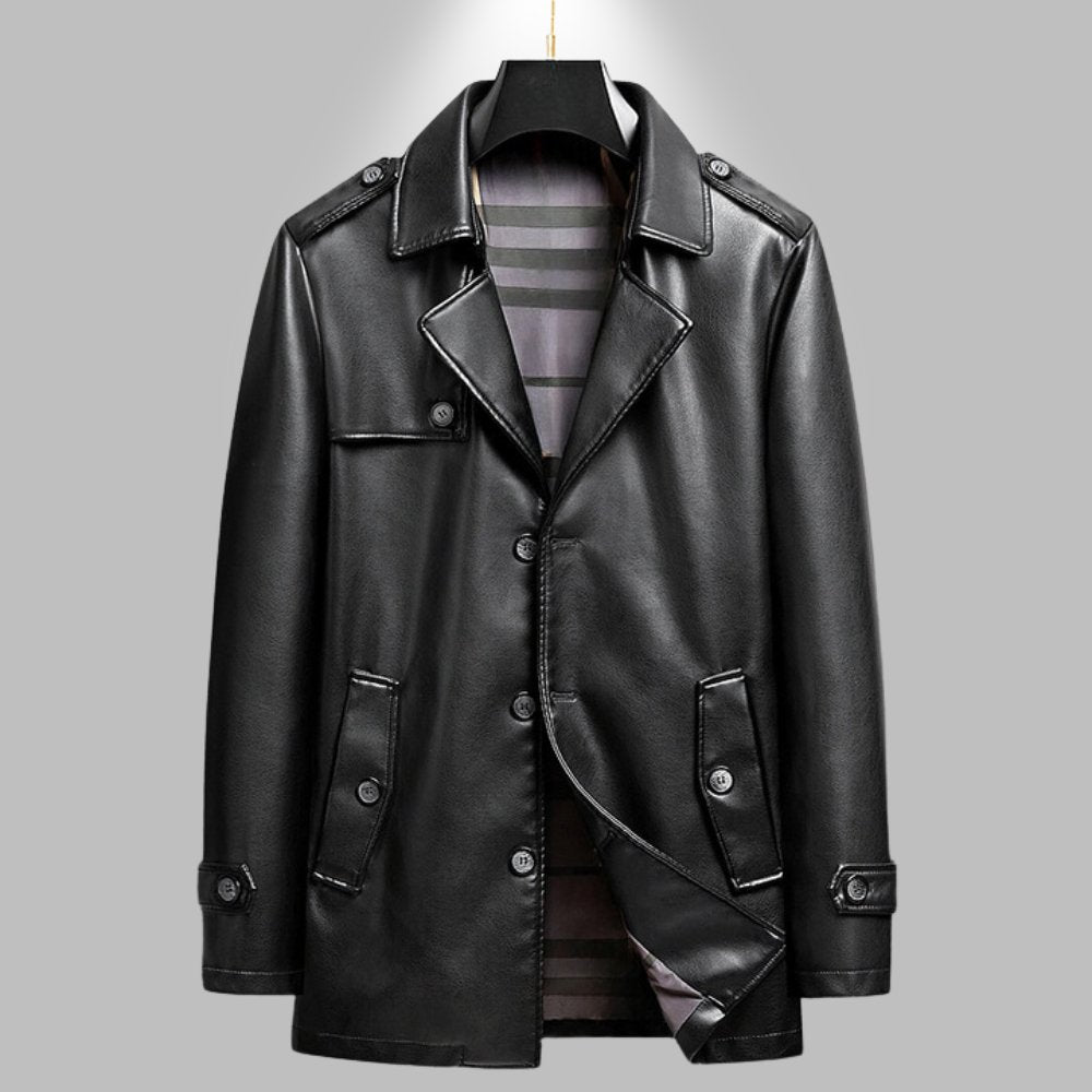 Velvoro Genuine Leather Coat