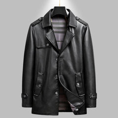 Velvoro Genuine Leather Coat